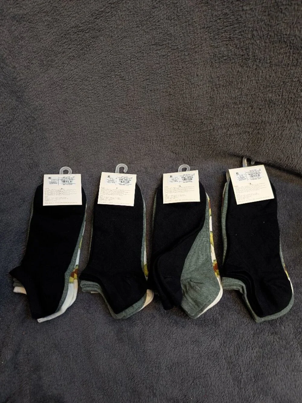 NWT 4 Packs of A New Day 3 Pair Sets Avocado Low-Cut Socks (12 Pairs Total)